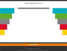 Tablet Screenshot of blackdogsystem.co.uk